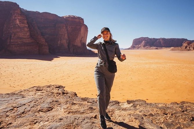 03 Hrs Jeep tour in Wadi Rum - Golden sand dunes are the tour’s most playful stop