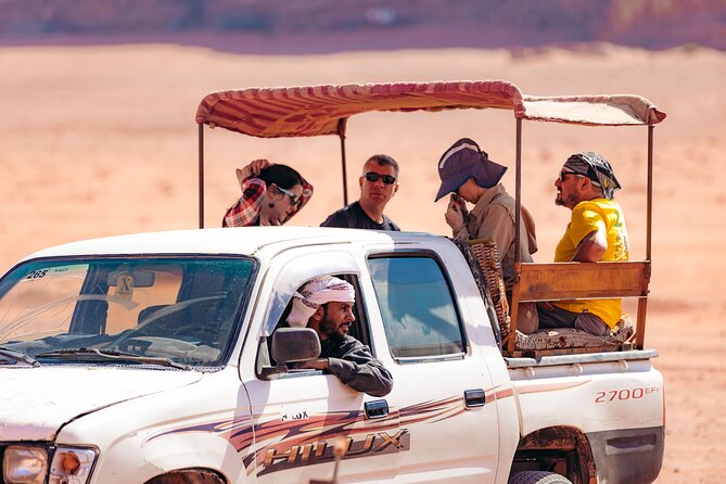 1 Day & 1 Night | Stay & Jeep + Camel Tour in Wadi Rum | Magic Bedouin Star - Lawrence’s House and Mushroom Rock