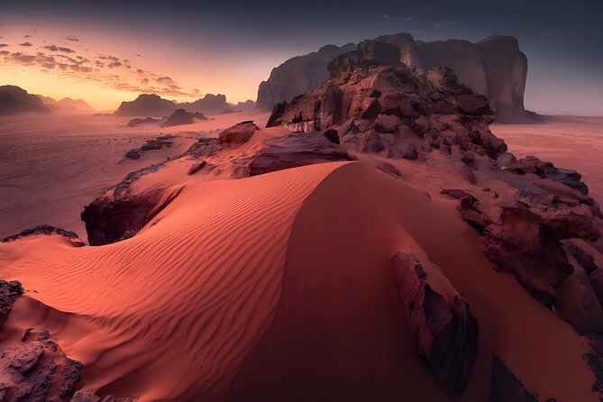 2 Day Adventure to Petra, Wadi Rum, Dead Sea from Amman - Wadi Rum after Petra: sunset country and a desert camp