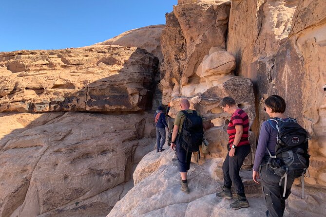 2 Days Guided Hiking Tour To Wadi Rum Jebal Al Hash - Lunch after the descent