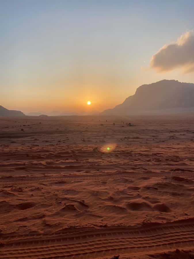 2H Jeep Tour Morning or Sunset Wadi Rum Desert Highlights - Little Bridge and the first view of Wadi Rum