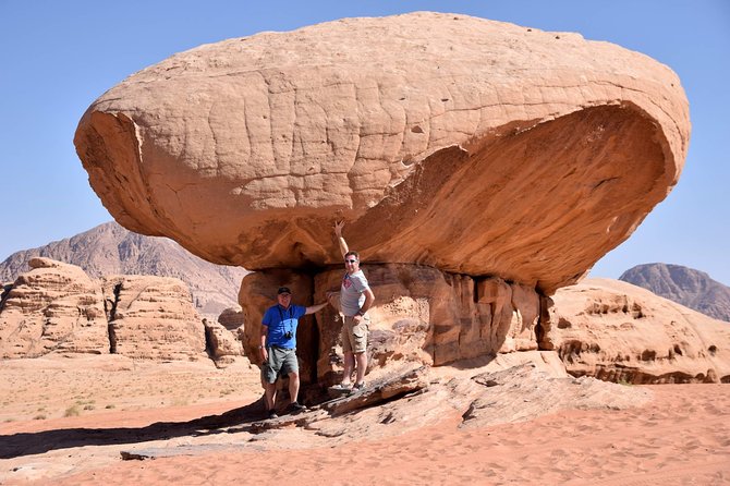 3 Day Trip - Petra, Wadi Rum and Dead Sea from Amman - Wadi Rum trades stone for open red desert