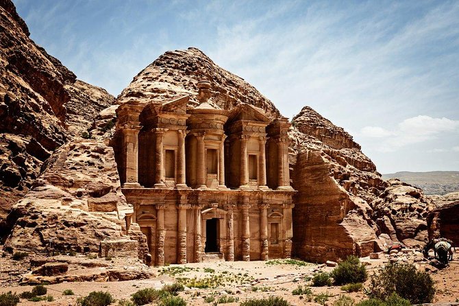 4 Days tour Petra & Wadi Rum Tour from Aqaba Airport - Wadi Rum by jeep, from Nabatean Temple to Burdah Arch