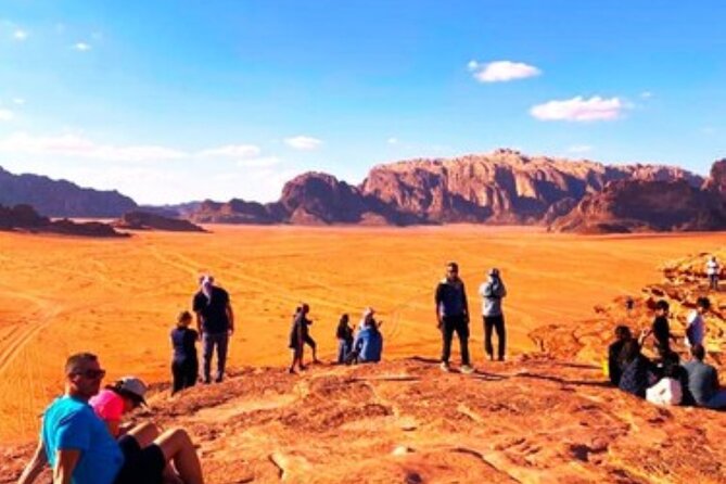 4 Hour Jeep Tour Wadi Rum Desert Highlights (morning or sunset) - Reaching the top of Umm Fruth Rock Bridge