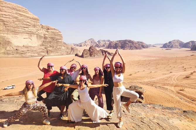 8 Day Yoga Journey Jordan : Wadi Rum - Petra - Red Sea & Dead Sea - Wadi Rum Yoga Camp and desert stillness