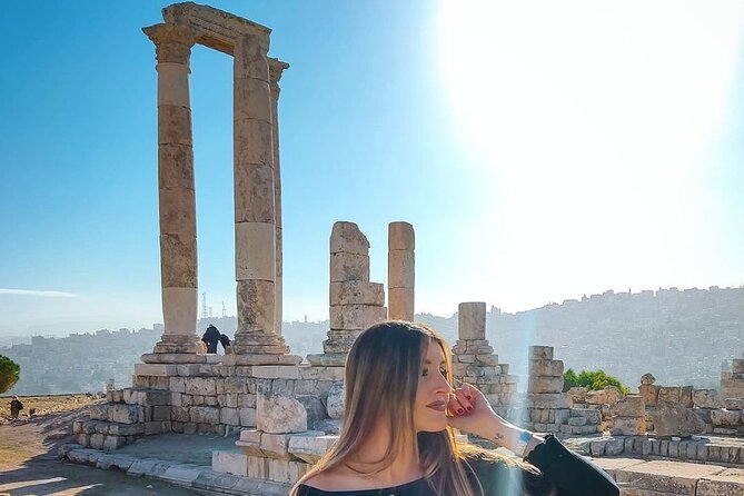 Amman Private City Tour - King Abdullah Mosque and its blue dome