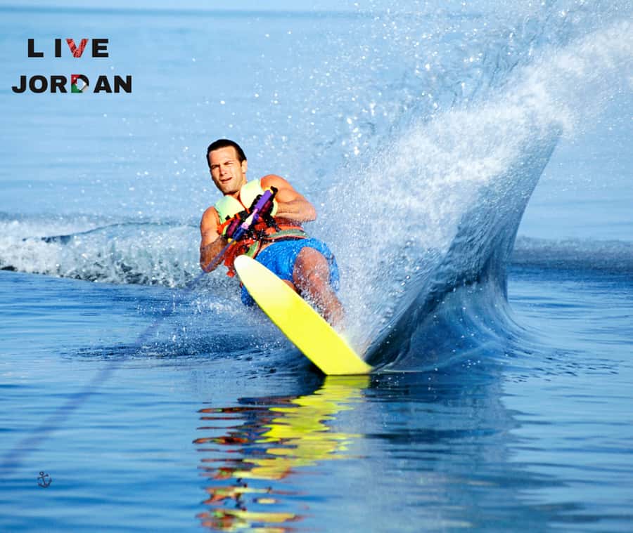 Aqaba : All Water Sports Adventure in the Red Sea - Waterskiing and Kneeboarding Test Your Balance