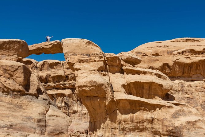 Best of Wadi Rum | Full day jeep tour + overnight in bedouin camp | Pack all-in - Natural arches and canyons worth the stops