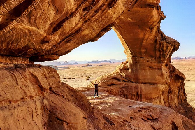 Best of Wadi Rum | Full day jeep tour + overnight in bedouin camp | Pack all-in - Setting out from Wadi Rum Village at 9:30 am