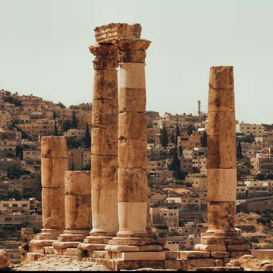 Day Tour Jerash and Amman City Tour From Amman - The Roman Theater with 6,000 seats
