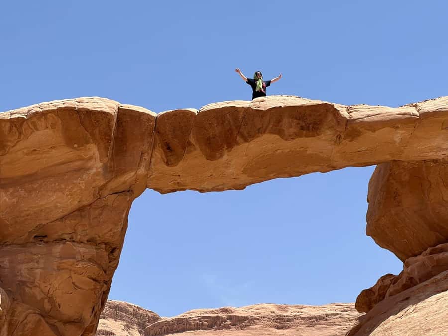 Desert Secret: Six Hour Private Jeep Tour and Overnight - Um Fruth Rock Bridge and Lawrence’s House