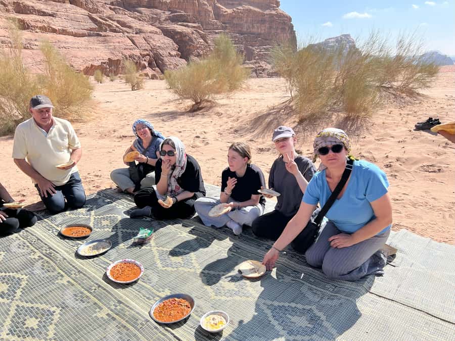 Desert Secret: Six Hour Private Jeep Tour and Overnight - Learning food and desert plants at the family camp