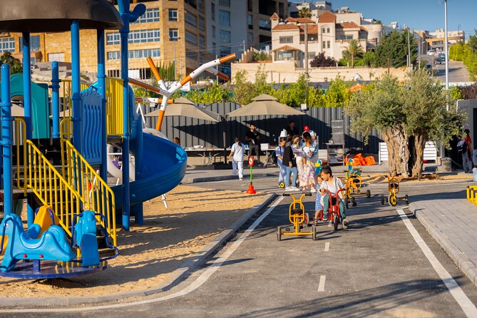 Discover Trax Jo Playground and Traffic Park Fun - Sports Courts for Children and Adults