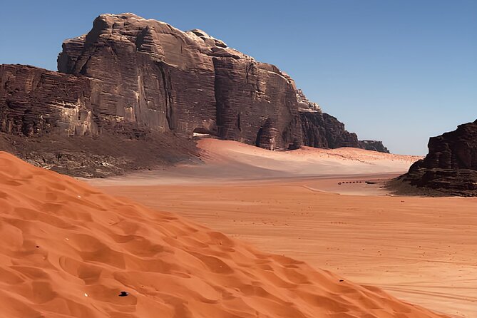 Discover Wadi Rum by 4x4 with a Bedouin guide - Racing up the Al Ramal red sand dune