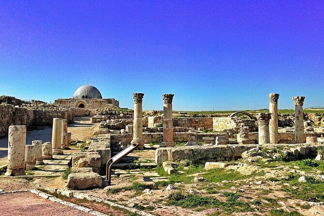 Downtown (Amman city) sightseeing 5 hours - The Citadel: Amman from above