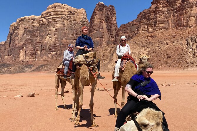 Explore Wadi Rum: Jeep Tour, Bed and Breakfast, and Dinner - Starting at Wadi Rum Village