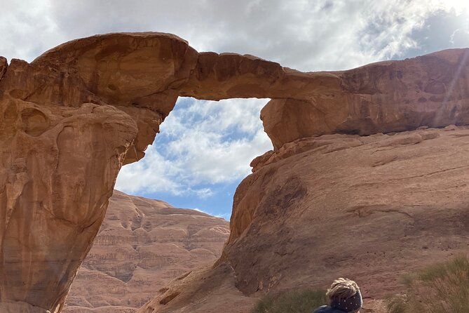 Explore Wadi Rum: Jeep Tour, Bed and Breakfast, and Dinner - Mushroom Rock and the work of wind and rain