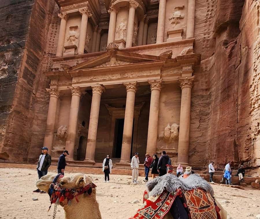 "From Amman:2-Days To Petra&Wadi Rum&Dead Sea Back To Amman" - Petra: five demanding hours among carved stone