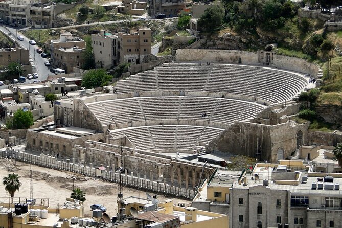 From Amman : Amman City and Dead Sea Full-Day Tour - Going down into the Roman Theatre