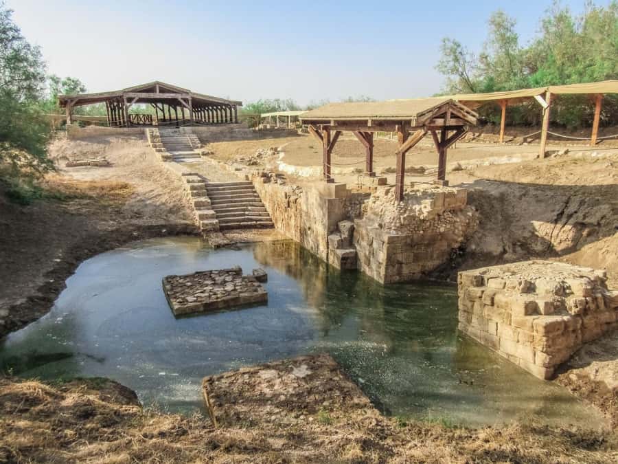 From Amman : Dead Sea and Baptism site full day tour - At the Baptism Site, 300 Meters Below Sea Level