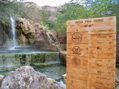 From Amman/Dead Sea: Half day tour to Ma’in Hot Springs