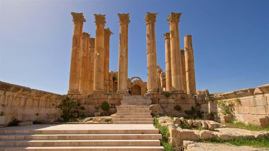 From Amman: Full day Jerash and Amman city Tour - Amman Citadel: the city’s ancient high point