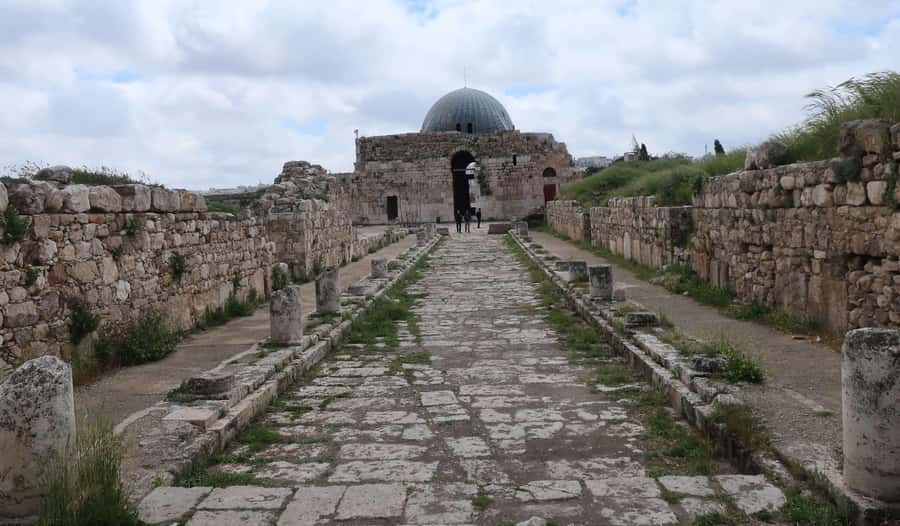 From Amman: Full-Day Tour of Amman and Desert Castles - Amman Citadel, one hill with several eras
