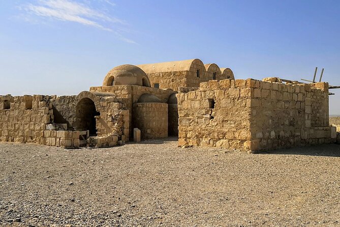 From Amman: Full-Day Tour to Amman City and Desert Castles - Al-Azraq Castle has a darker, tougher character