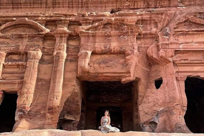 From Amman : Full day tour to Petra - Arriving at the Petra Visitor Centre