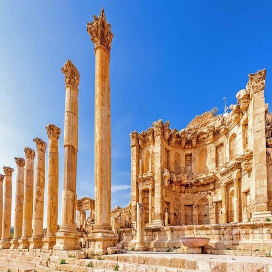 From Amman: Jerash &Ajloun &Um Qais Private Tour - Ajloun Castle in 40 minutes