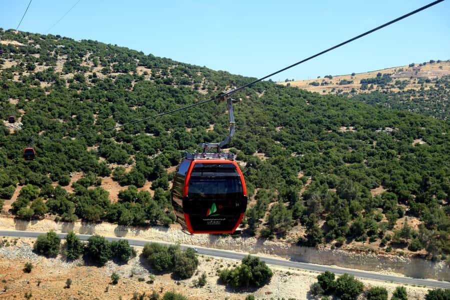From Amman: Jerash and Ajloun Castle Private Tour - An Hour at Ajloun Cable Car Station