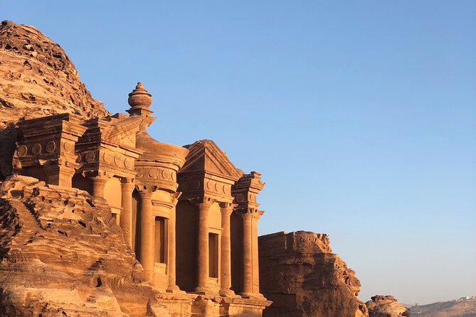 From Amman: Petra and Dead Sea private Full day tour - Three hours inside Petra’s Rose City