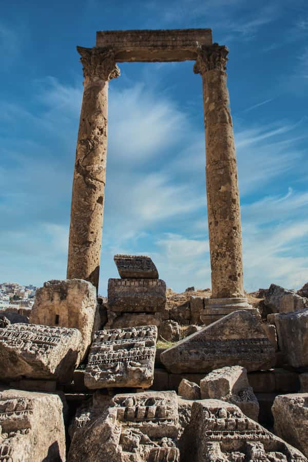 From Amman: Private Full day Amman city and Jerash tour - Climbing to the Amman Citadel