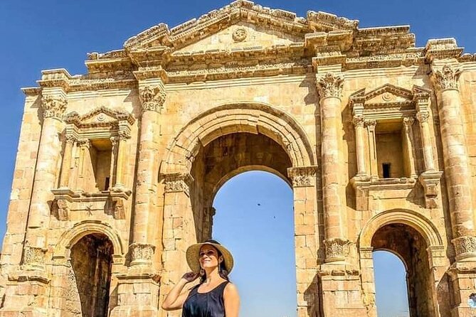 From Amman: Private Full Day Tour Jerash Ajloun & Um Qais - Umm Qais and the black basalt theater