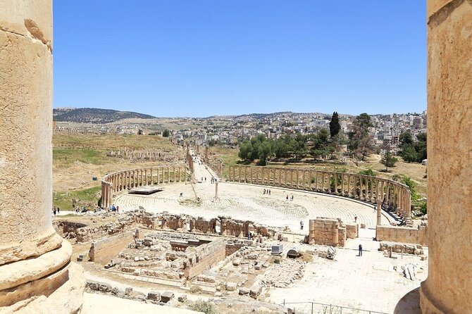 From Amman :Private full day tour to Jerash ,Ajoune and Um Qais - Jerash: three hours among Roman streets and theaters