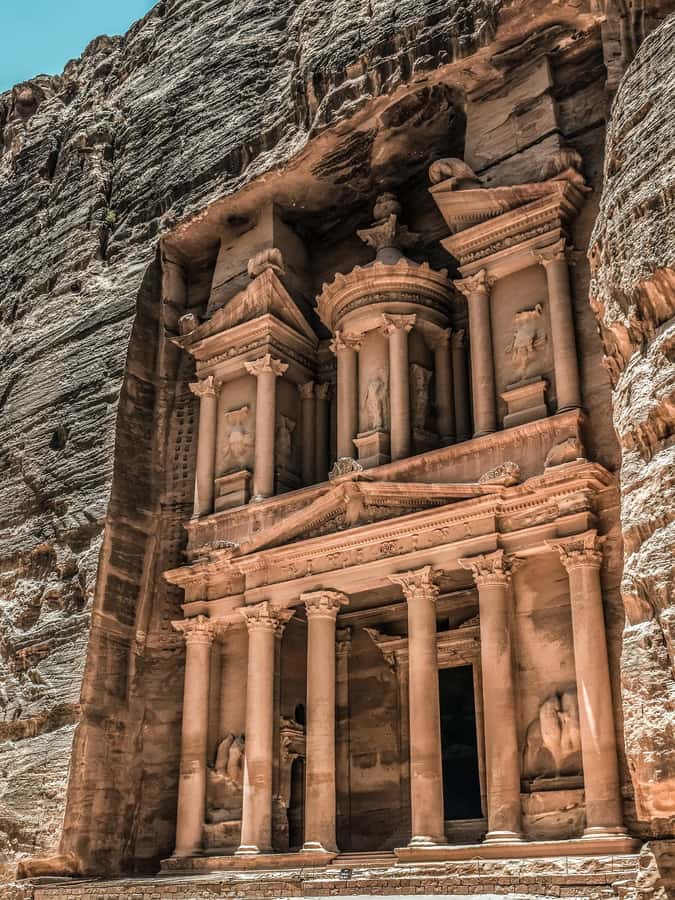 From Amman: Private full Day Tour to Petra & little Petra - Four hours among tombs, temples, and columns