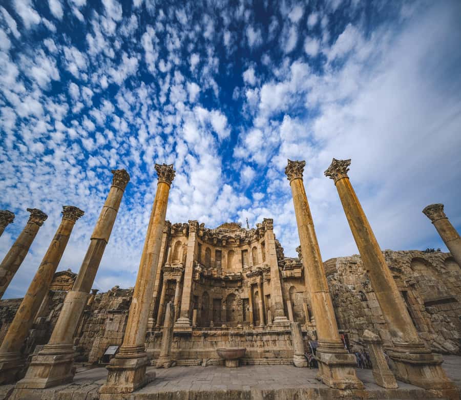 From Amman:Private Jerash, Ajloun Castle, and Umm Qais Tour, - Leaving Amman for Jerash