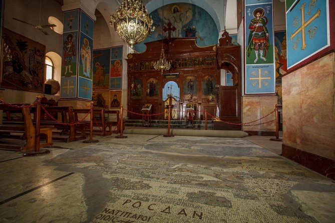 FROM Dead Sea | Madaba, Mount Nebo & Baptism of Jesus | Admission Fees Included - Three major sites in one Dead Sea day