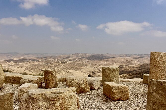 FROM Dead Sea | Madaba, Mount Nebo & Baptism of Jesus | Admission Fees Included - Madaba and the map inside St. George’s Church