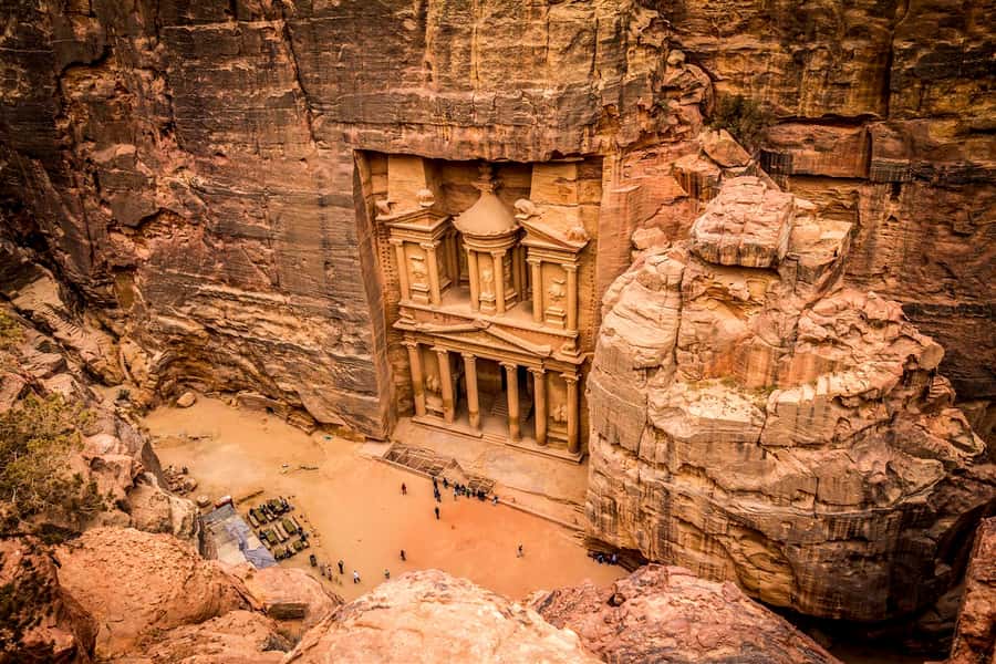 From Eilat: Petra Day Private Tour - Entering Petra Through the Siq