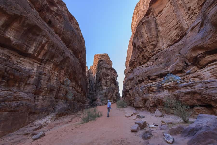 From Petra/Wadi Musa: Wadi Rum Jeep Tour with Hotel Transfer - What the open jeep ride is like