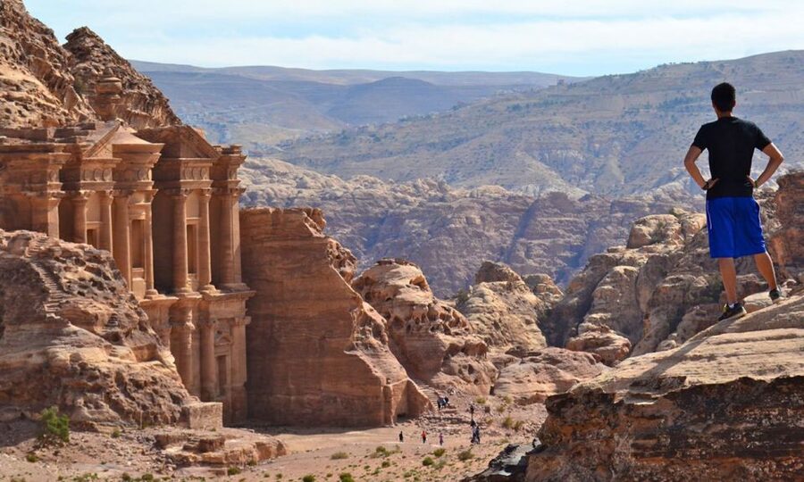 From Sharm ElSheikh: The Lost City (Petra) Day Tour by Ferry - Al Khazneh, the Treasury that defines Petra