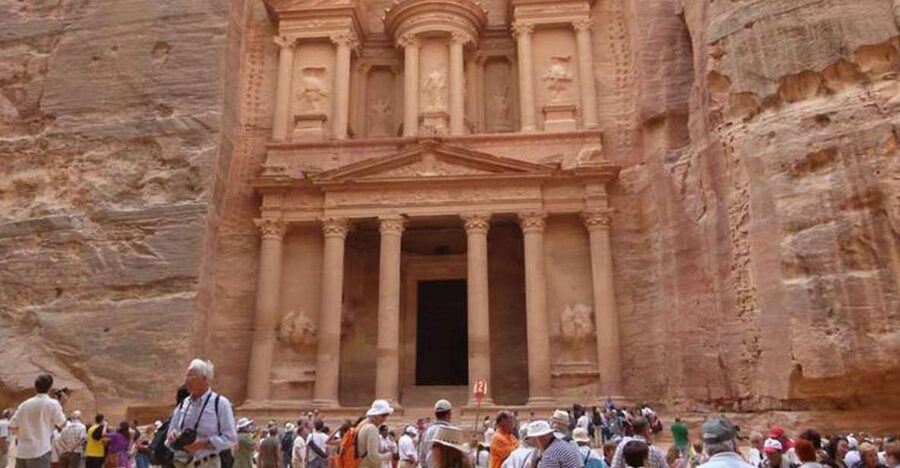 From Sharm ElSheikh: The Lost City (Petra) Day Tour by Ferry - The early road from Sharm El Sheikh to Taba