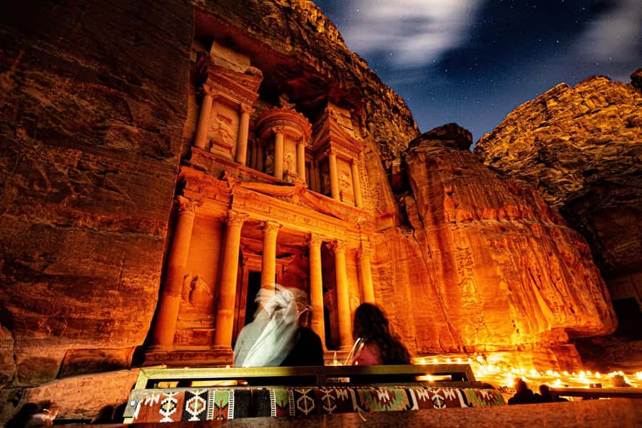 From Tel Aviv: 2-Day Petra Tour with Flights & Accommodation - The Desert Highway ride into Petra