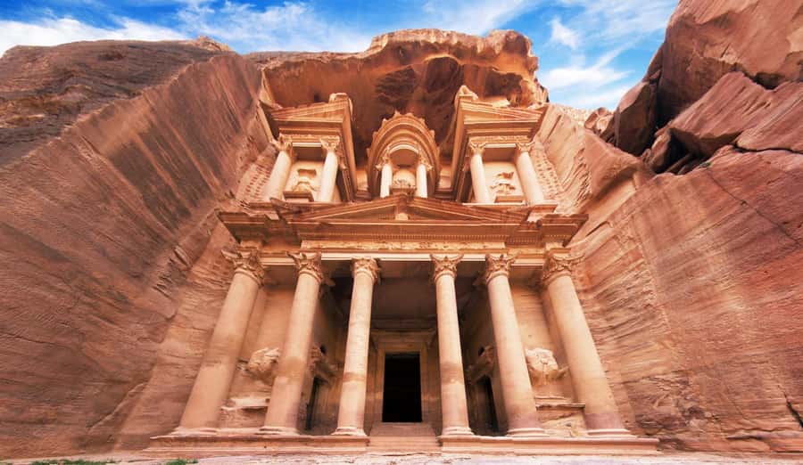 From Tel Aviv: Full-Day Trip to Petra with Roundtrip Flights - From Ben Gurion to Ramon Airport