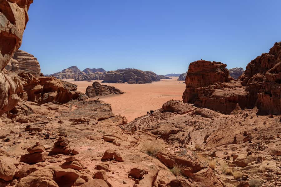 From Wadi Rum: 2-Day Hiking Adventure and Jeep Tour - Red Desert, White Desert, and the rock formations
