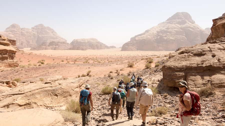 From Wadi Rum: 2-Day Hiking Adventure and Jeep Tour - Sunset in the protected area