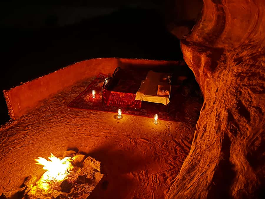 From Wadi Rum: Jeep Tour with Overnight Desert Camping - Getting to the Wadi Rum Rest House