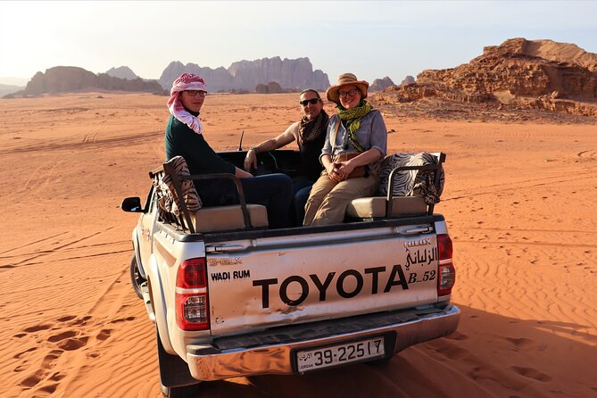 Full Day 4x4 Classic Desert Tour with overnight in private tent - Why a 4x4 is the sensible way to see Wadi Rum