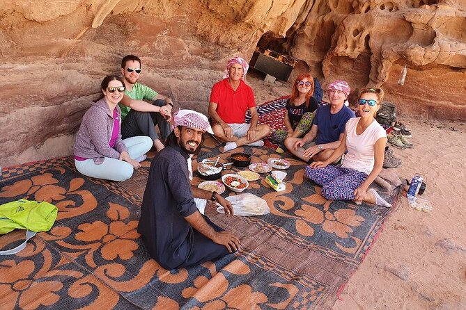 Full-Day 4x4 Wild Desert Expedition with night in private tent - A Bedouin camp, private tent, and desert dinner